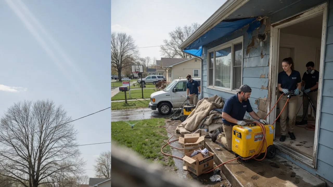 Basement Flood Cleanup in Pointblank, TX near me
